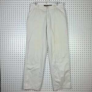 Southpole Y2K Khaki Baggy‎ Pants Size 32x32 Tan Wide Leg Skate Grunge READ Punk